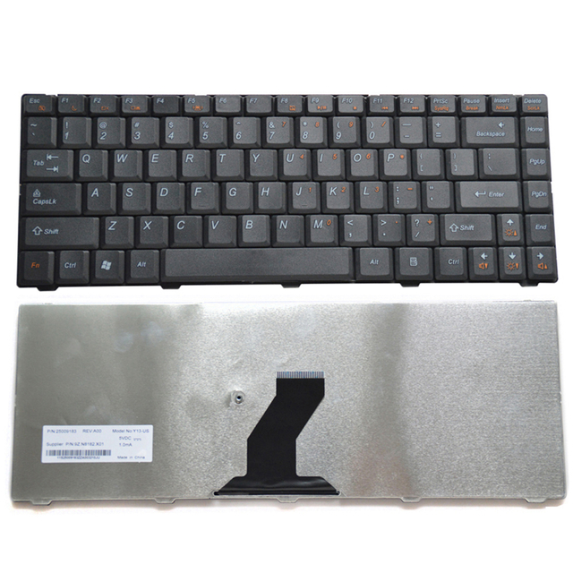 Teclado en inglés para portátil Lenovo B450, repuesto para portátil, teclado con diseño de EE. UU.