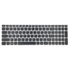 Teclado de EE. UU. Para IBM para teclado de computadora portátil Lenovo G50 con Silve con Farme con retroiluminación