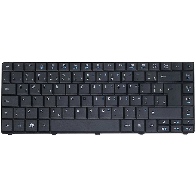Nuevo para Acer E1-471-6404 Teclado portátil de portátil BR Reemplazo de diseño Teclado