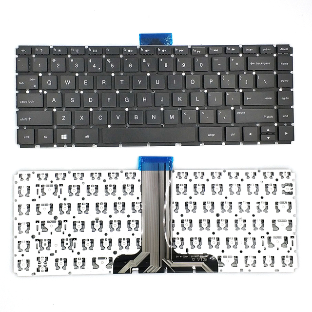 Teclado de ordenador portátil de venta caliente para teclado de diseño de EE. UU. HP 13-S