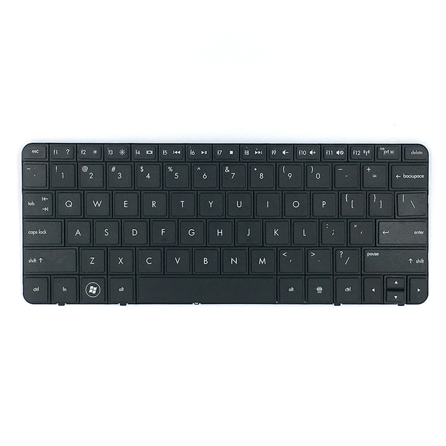 Nuevo teclado inglés para computadora portátil de EE. UU. Para reemplazo de teclado HP Mini 210-1000