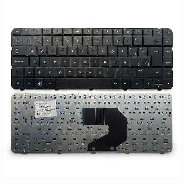 Nuevo teclado español para HP Pavilion G4 G4-1000 G6 G6-1000 Presario CQ43 CQ57 430 630 Diseño de teclado para computadora portátil
