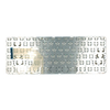 Teclado de diseño de EE. UU. a precio de fábrica para HP 14-N Notebook Laptop Keyboard Replacement Pars White