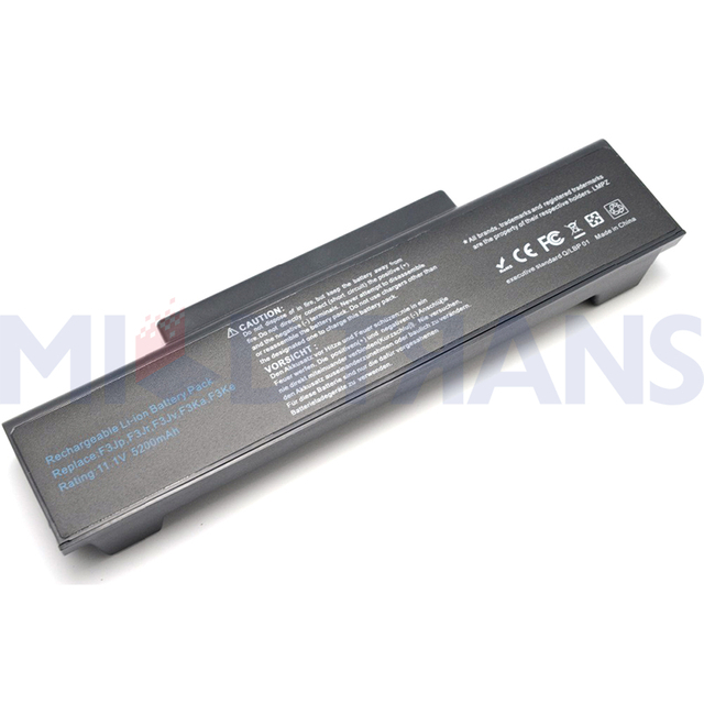 Para ASUS Z53 M51 Z94 A9T F3 F3S F3K F3SV F3T F3JR F3JA F3E Serie Notebook Battery