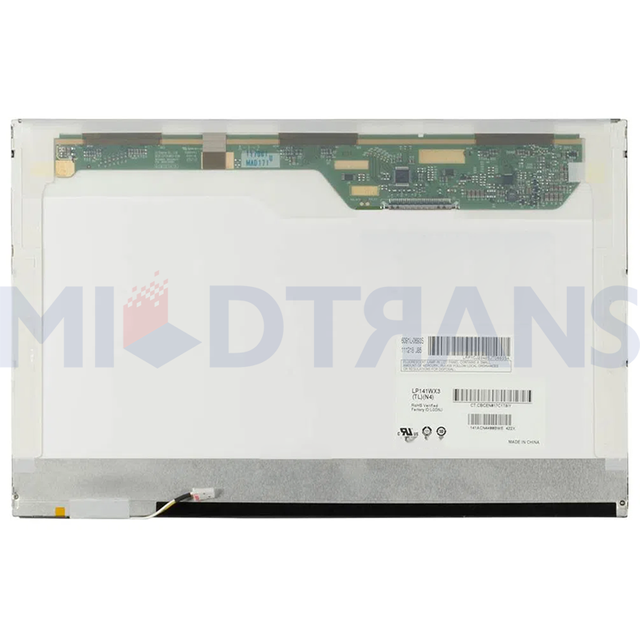 LP141WX3-TLN4 LP141WX3 TLN4 14.1 pulgadas Normal 30 pines LVD 1280*800 TN Pantalla de computadora portátil LCD brillante