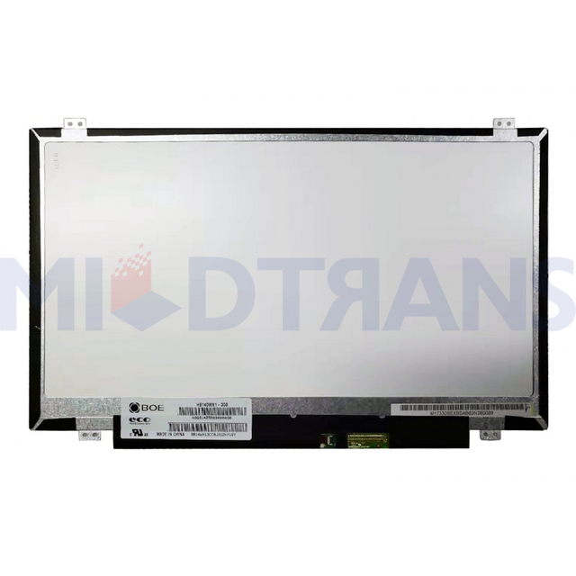 14 "Slim 40pins HD HB140WX1-300 HB140WX1 300 LP140WH2-TLA1 LP140WH2 TLA1 B140XW03 V0 V.0 Pantalla LED LCD LAPTOP LCD