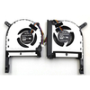 Para ASUS TUF Gaming FX505 FX505GE FX505GM FX705 FX705GE FX705GE-WHBA4 FX705GM FX705GM-NH74 CPU y GPU Fambre de enfriamiento