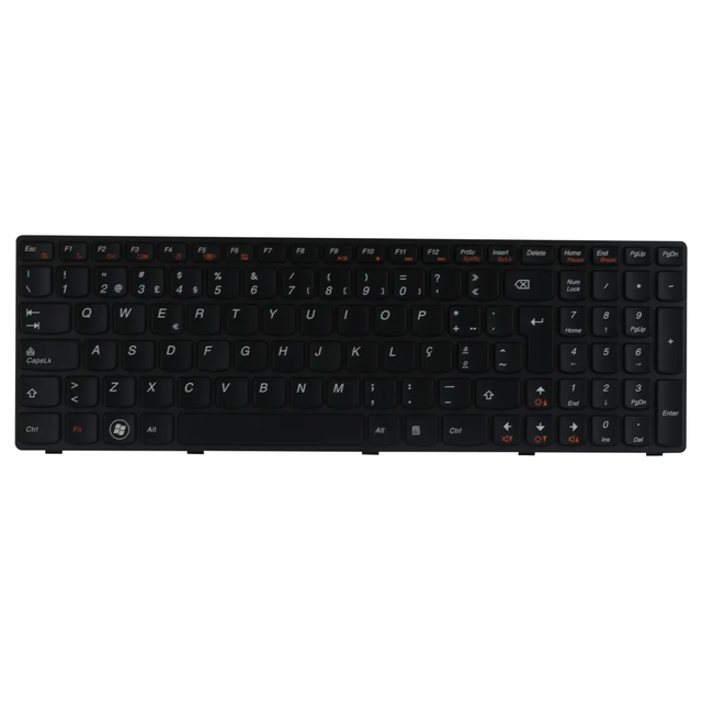 Nuevo buen precio para Lenovo G570 BR Diseño del portátil portátil teclado