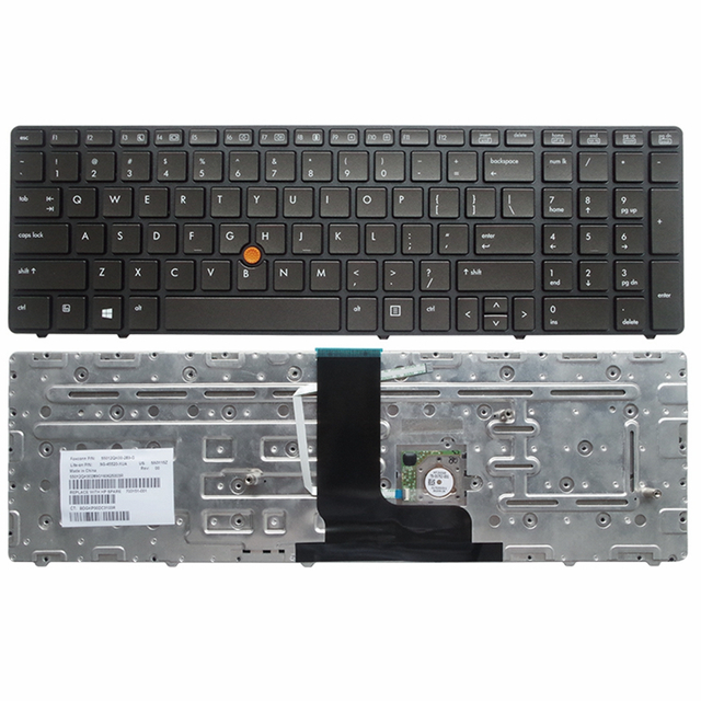 Nuevo para teclado de portátil HP EliteBook 8560w EE. UU.