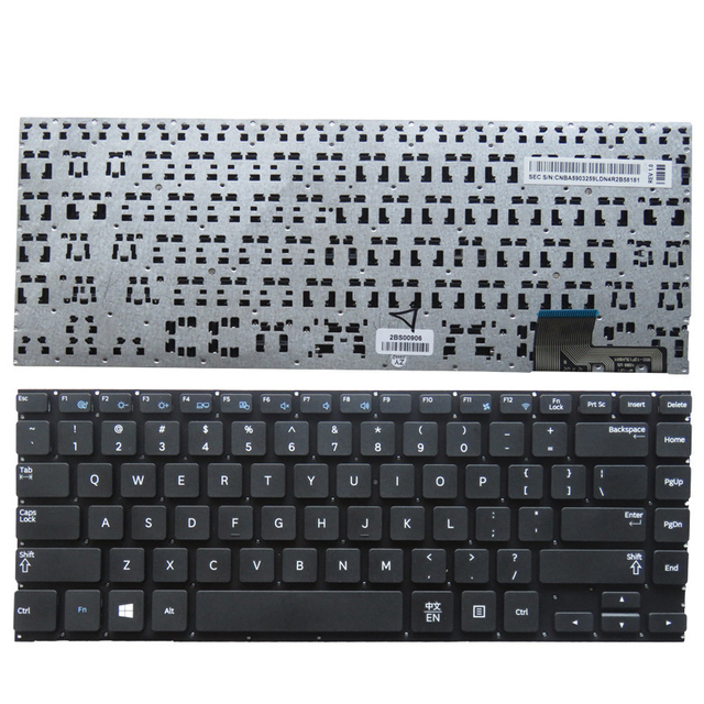 Teclado de computadora portátil para Samsung NP530U4B Diseño de teclado de EE. UU.