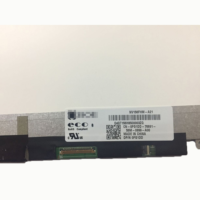 Pantalla LCD de 15,6 "para BOE NV156FHM-A21 FHD 1980x1080 mate 40 pines EDP IPS matriz para reemplazo de pantalla de ordenador portátil