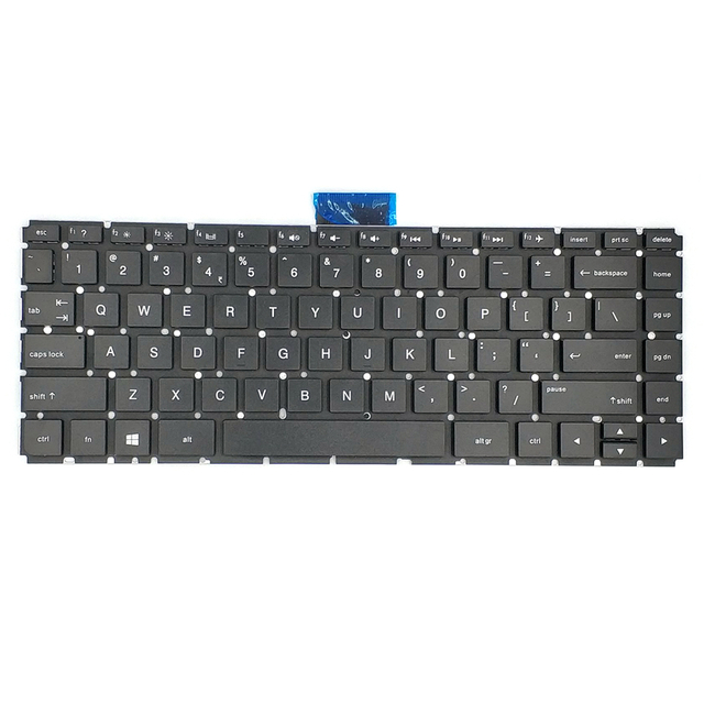 Teclado de ordenador portátil de venta caliente para teclado de diseño de EE. UU. HP 13-S