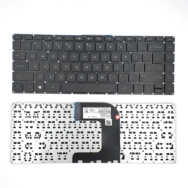 Nuevo teclado para computadora portátil de EE. UU. Para diseño en inglés HP 14-AC