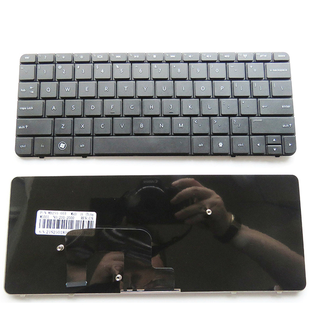 Nuevo teclado de computadora portátil para HP MINI 110-3500 teclado de computadora portátil con diseño de EE. UU.