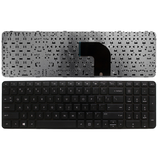 Teclado de computadora portátil en inglés para HP Pavilion G6-2000 Teclado de diseño de EE. UU. Negro