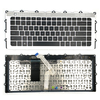 Teclado inglés para computadora portátil de EE. UU. Para HP ENVY 15-3000 con marco plateado