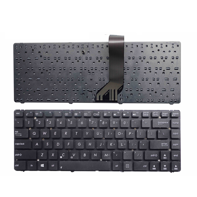 Diseño de teclado de EE. UU. al por mayor para teclado de EE. UU. para computadora portátil ASUS A45A
