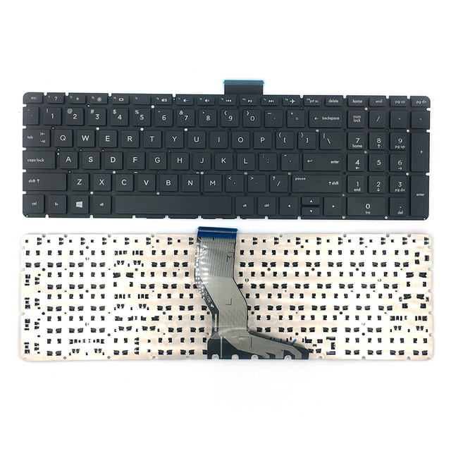 Teclado de EE. UU. Apto para teclado de portátil en inglés HP 15-BS