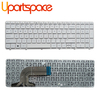 Reemplazo de teclado de EE. UU. Apto para HP 15-E Teclado de computadora portátil en inglés Blanco