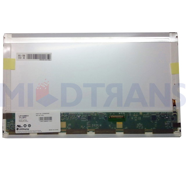 LP133WH1-TLB1 LP1333WH1 TLB1 13.3 pulgadas Normal 40 Pins Reemplazo de la pantalla LCD LCAP