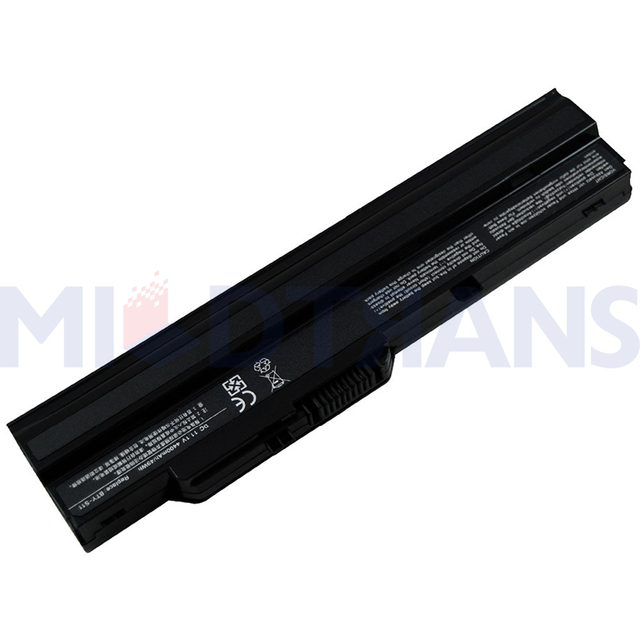 Para MSI U100 U135X U210 U270 U90 Batería BTY-S11 BTY-S12 BATERÍA DE LAPTOP BTY-S13