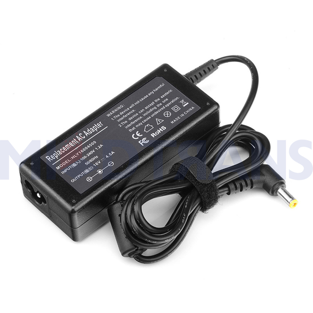 Para Lenovo 16V 4.5A 5.5*2.5 mm 72W Adaptador de computadora portátil