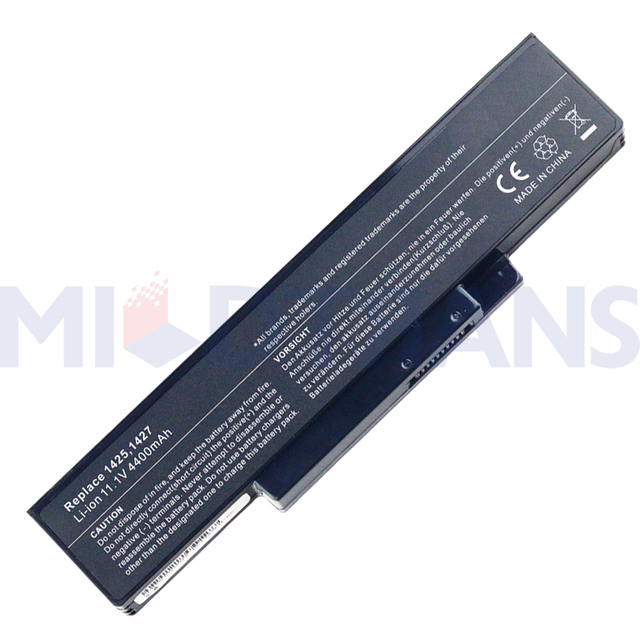 Batería de laptop para Dell Inspiron 1425 1427 1428 BATFT10L61 BATE80L6 BATEL80L6
