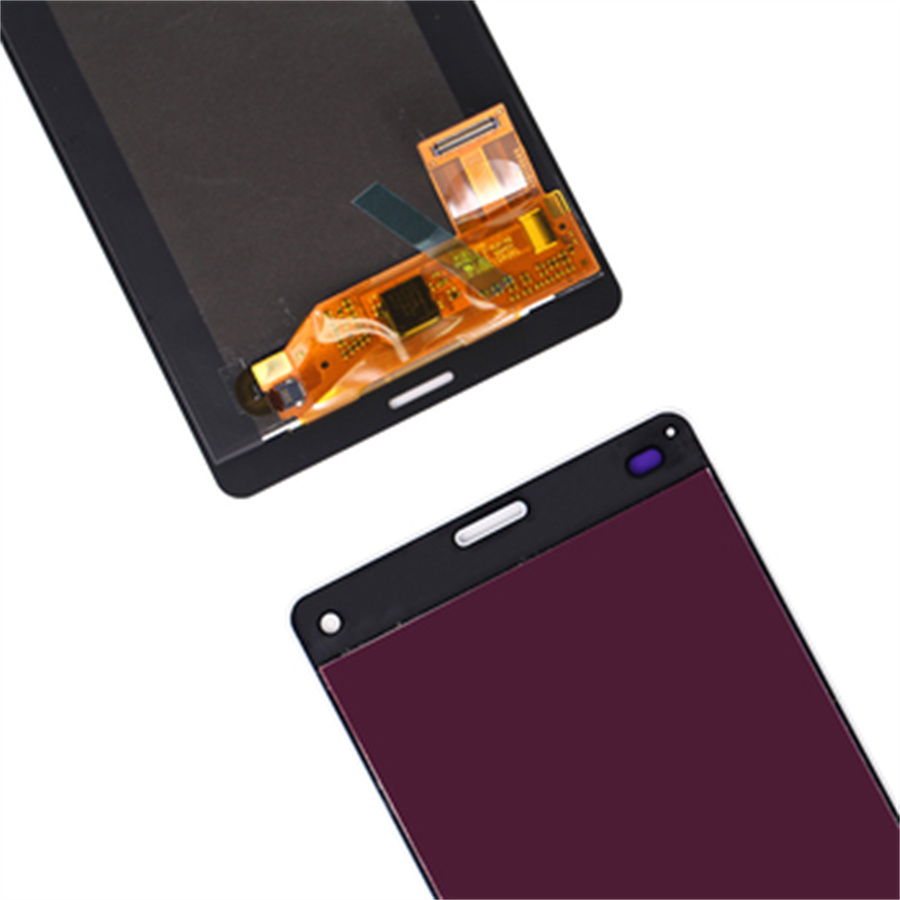 Pantalla LCD de 4,6 pulgadas para Sony Z3, pantalla LCD compacta para teléfono móvil, digitalizador de pantalla táctil