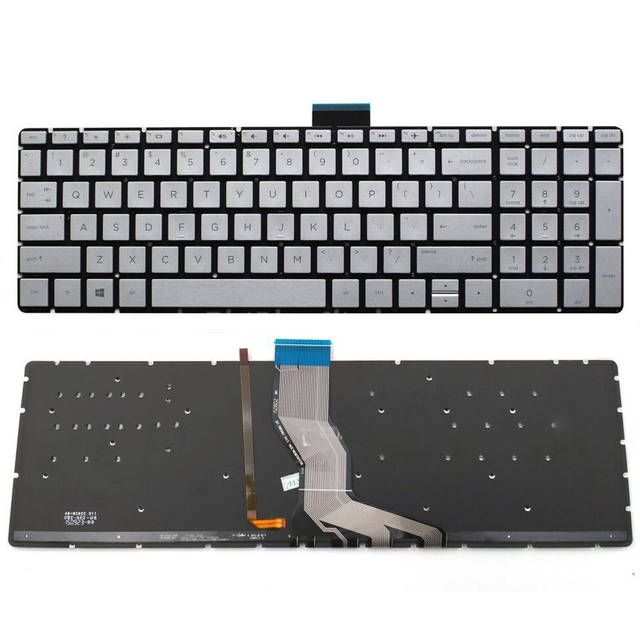 Nuevo teclado de EE. UU. Para teclado de computadora portátil HP 15-CK en inglés