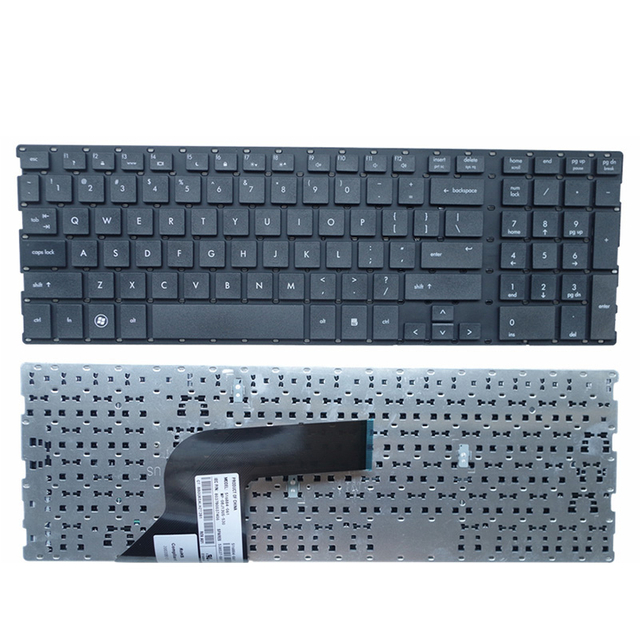 Nuevo portátil, reemplazo de teclado inglés para HP Probook 4510S, diseño de EE. UU., teclado para portátil