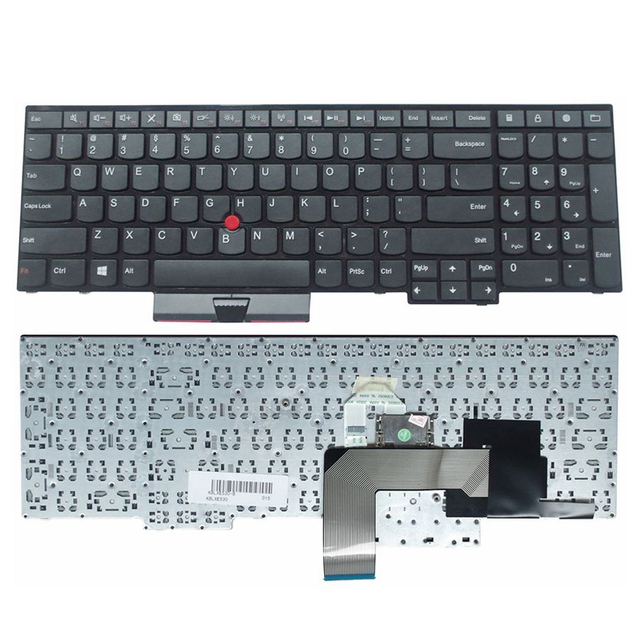 Nuevo teclado de EE. UU. Para Lenovo ThinkPad Edge E530 Diseño de teclado de computadora portátil de EE. UU.