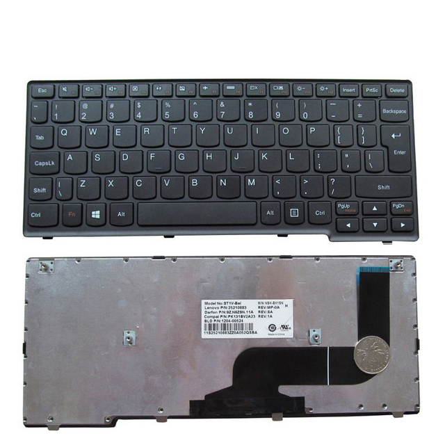 Nuevo teclado en inglés de EE. UU. para Lenovo ideapad S210