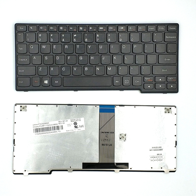 Producto caliente apto para Lenovo S206 US Layout Notebook Laptop Keyboard