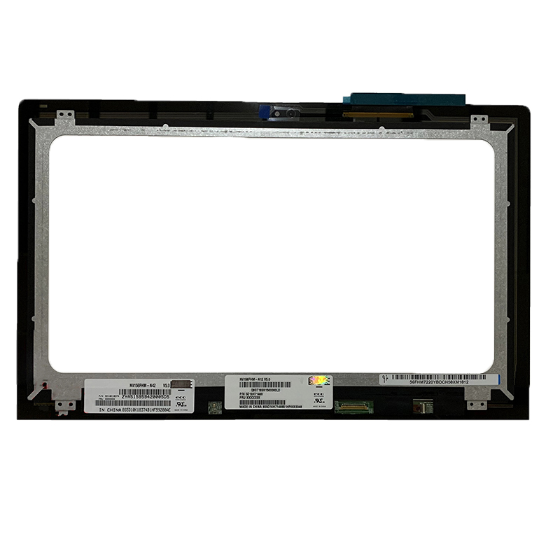 Para Lenovo Ideapad Y700-15 Y700-15ISK 80NV Pantalla LCD para computadora portátil con marco NV156FHM-A12 15.6 "FHD 1920x1080 IPS 30 pines EDP 60HZ
