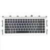Teclado inglés para computadora portátil de EE. UU. Para HP ENVY 15-3000 con marco plateado
