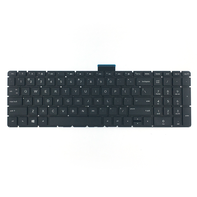 Teclado de EE. UU. Apto para teclado de portátil en inglés HP 15-BS