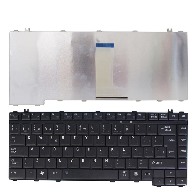 Nuevo teclado español para Toshiba A200 M200 A300 M300 L300 L305D M205 L200 L205 portátil SP diseño de teclados