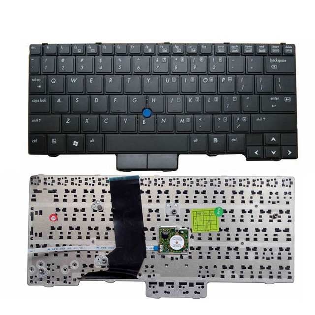 Producto de venta caliente Teclado para computadora portátil de EE. UU. Para HP 2540P