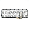 Teclado inglés de repuesto apto para HP 15-J con marco teclado para portátil de EE. UU.