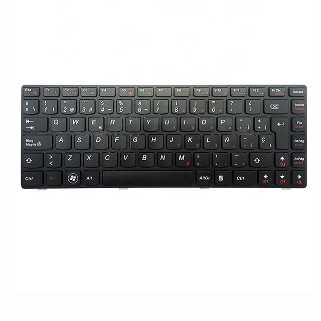 Teclado español para portátil Lenovo G480 G480A G485 G485A Z380 Z480 Z485 G490AT G490 B480 B485 G410 G405 SP teclado 