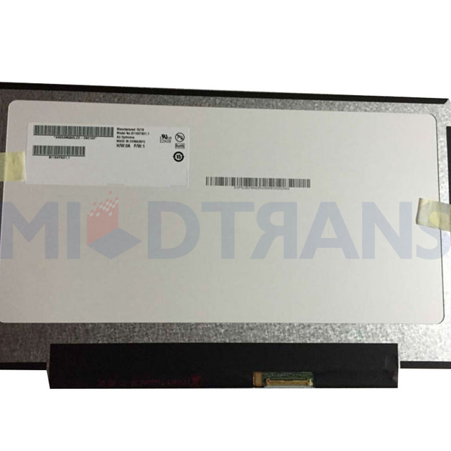 B116XTK01.1 Panel de visualización LED de 11.6 pulgadas con 1366x768 Conjunto de pantallas táctiles Digitizer LCD 