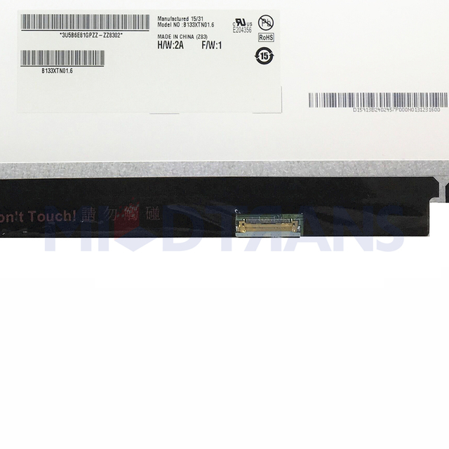 B133XTN01.6 HW0A B133XTN01.6 HW2A B133XTN01.6 HW3A 13.3 Slim 30 Pin 1366x768 Pantalla de cuaderno