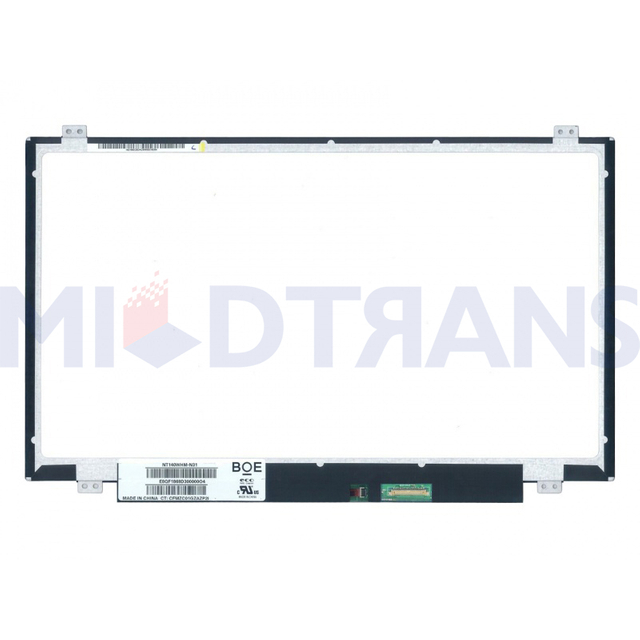 NT140WHM-N31 NT140WHM N31 14.0 "Pantalla LCD Nuevo Panel de computadora portátil de Grado A 1366*768 30 PIN REEMPLAZO