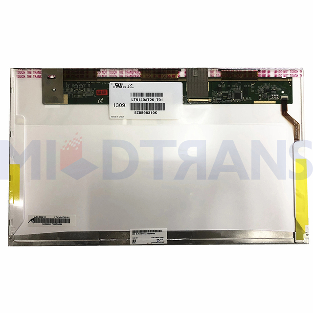 14 "LTN140AT26 FIT LTN140AT07 HB140WX1-100 HB140WX1 100 N140B6-L02 N140B6 L02 LP140WH4-TLA1 LP140WH4 TLA1 LCAP LCD LED CONDICIONES 40PIN 1366X768