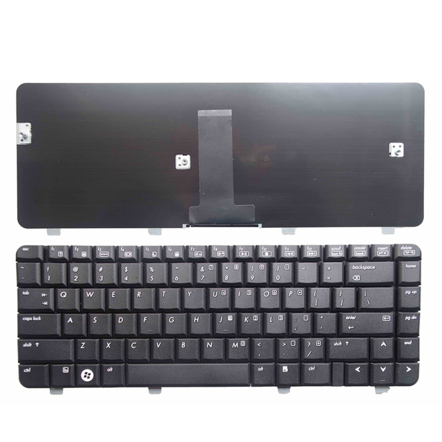 Teclado de diseño de EE. UU. a precio de fábrica para HP CQ40 Notebook Laptop Keyboard Replacement Pars