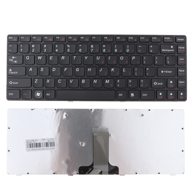 Nuevo teclado en inglés para Lenovo G400 Diseño de teclado de EE. UU.