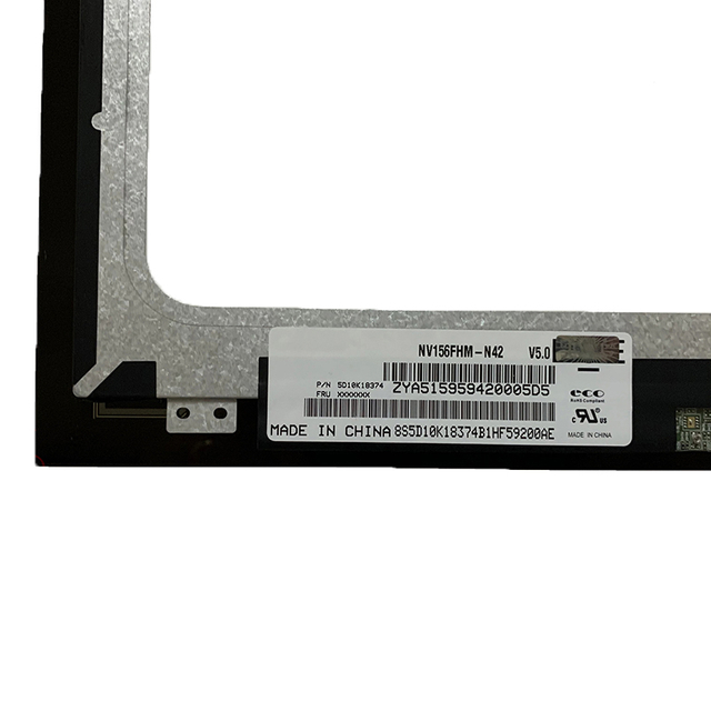 Para Lenovo Ideapad Y700-15 Y700-15ISK 80NV Pantalla LCD para computadora portátil con marco NV156FHM-A12 15.6 "FHD 1920x1080 IPS 30 pines EDP 60HZ