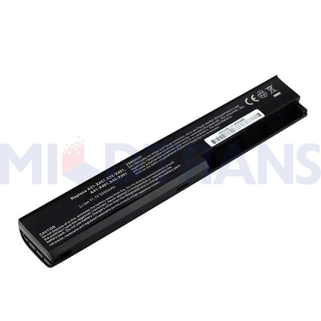 Para ASUS A31-X401 A32-X401 A41-X401 A42-X401 F301 F401 S301 X301 X501 BATERÍA DE LA PAPTOP