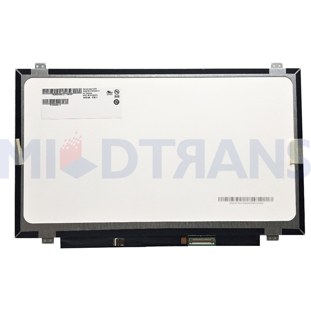 B140hak01.0 14.0 "Pantalla de cuaderno 1920*1080 IPS 40 PINS Pantalla LCD Toque