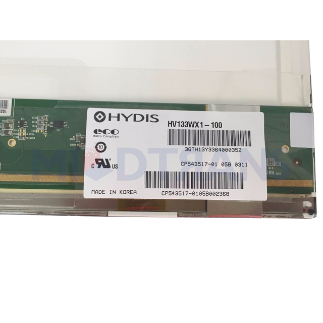 13.3 '' Pantalla LED LCD LCD 1280*800 40PIN HV1333WX1-100 HV1333WX1 100